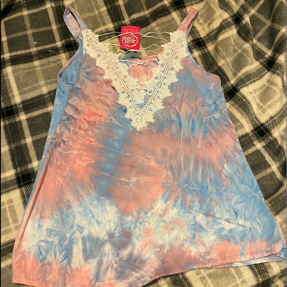 Tie dye tank